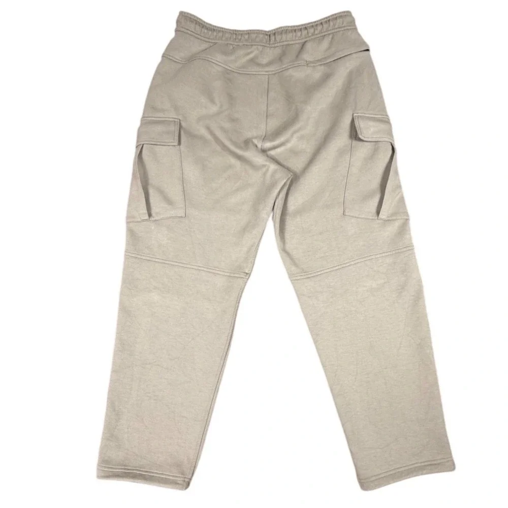 American Eagle Men's 24/7 Cargo Jogger Pants Tan Drawstring Size M‎